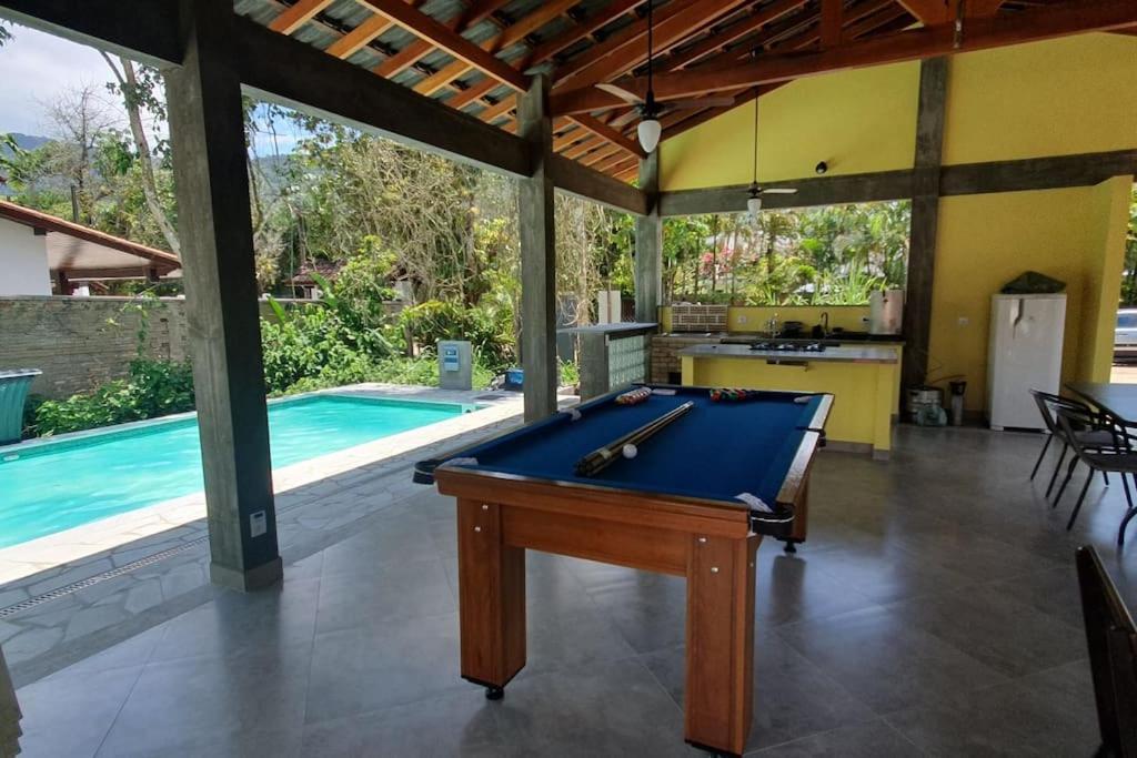 Itamambuca A Beira Mar Com Piscina Villa Ubatuba Luaran gambar