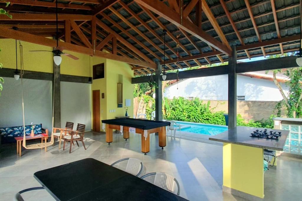 Itamambuca A Beira Mar Com Piscina Villa Ubatuba Luaran gambar